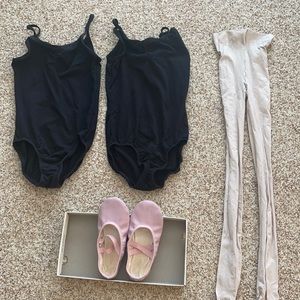 4 pieces girls ballet items (10-12) set!